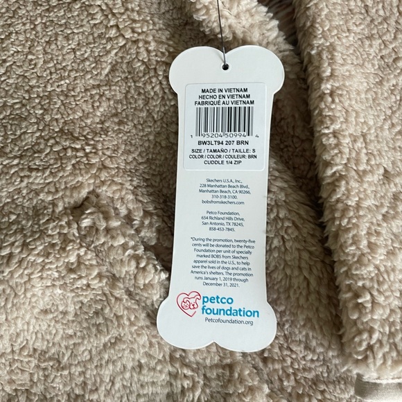 Skechers Women's Bobs for Dogs Cuddle 1/4 Zip - Picture 6 of 11